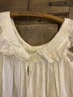 2355    antique C1910s Edwardian Broderie Anglaise Girls Smock Pinafore Cutter 