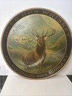 Deer Run Whiskey Pre-prohibition Tray - Buffalo  Ny - Baetzhold   Sons - Antique