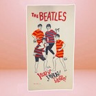 Rare 1964 The Beatles Yeah Yeah Yeah Beach Towel By Cannon  56x33 - Pristine      
