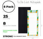 8pack Magnetic Grocery List Notepads Shopping Lists Pads For Refrigerator Fridge