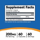 Nutricost 5-htp 200mg  60 Capsules  5-hydroxytryptophan  - Gluten Free  Non-gmo