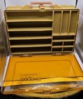 Vintage Plano Magnum 1122 Double Sided Tackle Box Organizer Case Usa