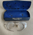 Vintage Mens Spectacles Eyeglasses Gold Filled Frame With Case