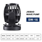 2pcs Jebao Sw-15 Large Power 40w Wave Maker Pump  For Acquarium Hydroponic