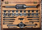 Vintage S w  Card Mfg Co  Improved Screw Plate Set No  52b Tap die Set Free Ship