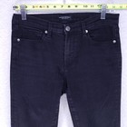 Banana Republic Black Skinny Jeans Women Size 28 Mid Rise Denim Casual Pants
