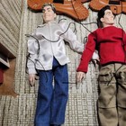 Nsync Complete Set Of 5 Collectible Marionette Dolls 2000 As Shown  Used