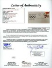 Jacques Plante Jsa Coa Signed Rare D 86 1983 Fdc First Day Cover Autograph