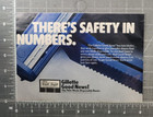 Gillette Good News Twin Blade Disposable Razor Shaving Vintage Print Ad 1977