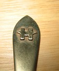 1950 s  Hotpoint Stove Amston Sterling Silver Advertising Spoon Rare   not Scrap