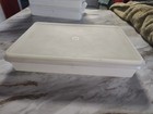 Vintage Tupperware 290-9 Sheer Cake Keeper 9 x13 x3  Rectangular Container W lid