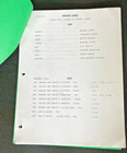 George Lopez Signed Script 2002 Tv Show Cast Autographed Shooting Draft Pilot