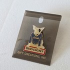 Vintage Pin Busch Spuds Mackenzie Dog Mascot Beer Bud Light Budweiser