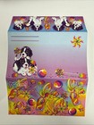 Vintage Lisa Frank Dog Violet And Velvet Postalette Stationery