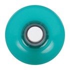 Blank Longboard Wheels 70mm X 50mm Aqua  Usa Centerset 78a