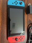 Nintendo Switch 32gb Had-s-kabaa-usz Console Neon Blue red Joycons New Open Box 