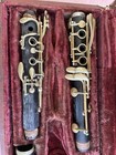 Vintage Mid Century French Clarinet Made In France  missing Parts 