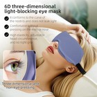 100  Blackout Travel 3d Eye Mask Sleep Soft Padded Shade Cover  Relax Blindfold