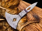 Handmade Damascus Steel Viking Axe   Custom Hatchet   Hunting   Camping Tool