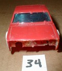 Aurora Afx  Bre Datsun 510 Ta Ho Slot Car  1912 Used 1973-78 Body Only  34