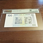 2007 Zimbabwe 100 Dollars Pick 69 66epq