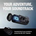 Jbl Flip 7 Bluetooth Waterproof Portable Speaker Black W  Hardshell Case 16hr