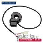 Handlebar Switch Universal Black 7 8  22mm Handlebar Horn Electronic Turn Signal