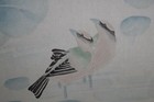 19th Century Japanese Painting On Silk Birds Flowers Water