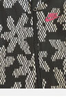 Nike Daisy Footed Coverall Baby Girls  Black White   Pink Logo  3 Months