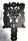Vintage Cast Iron Trivet T-4  grape  8   4 5 