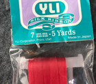 Lot Of 24 Yli Bucilla 4  7  13mm 5 Yards Silk Ribbon Japan Embroidery New   Used