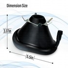 Air Cushion Anesthesia Face Mask     Latex Material  Antistatic Air Cushioned