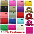 Men Women New 100  Cashmere Warm Warp Scarf Made In Scotland Super Soft