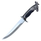 13 75  Fantasy Dear Head Ornate Dagger Collectible Fixed Blade Knife W  Scabbard