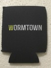 Wormtown Brewery Beer Can Bottle Koozie Holder Insulator Massachusetts 2