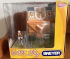 Breyer Mini Whinnies Silver City Horse Ranch  Play Set   Model  300124 Nib