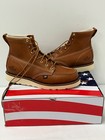 Thorogood 814-4200 Men s Leather Moc Soft Toe Work Boots Brown S-13d Read Descr 