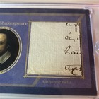 William Shakespeare 2025 Hand Written Relic 
