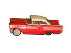 Vtg 1950s Oldsmobile Tin Litho Car Red Made In Japan Friction Toy