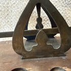 Vintage Antique Wood Balance Postal Scale No Weights Metal