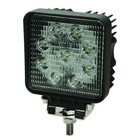 Ecco E92006 Square Work Light  9 Led s 12 24v 1450 Lumen Aluminum W Mtg Hardware