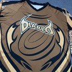 Vintage Diablo Wear    face    Paintball Jersey Brown Men s Xxl Y2k Made In Canada