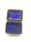 Vintage Cloisonne Enamel Trinket pill - Snuff Box - Hinged Floral