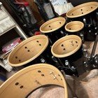 Pearl Championship Marching Tenor Drums - Sextet  Midnight Black