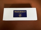 Waterman Paris Ballpoint Pen Black Gold Tone W  Box Engraved    hughes   