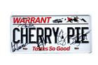   signed By All   Warrant Novelty License Plate Plaque   new Color  