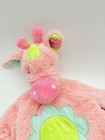 Douglas Baby Pink Giraffe Lovey Security Blanket Baby Plush Toy Sshlumpie Flower