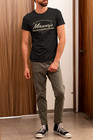 Mannys Music 1935 Retail Store Distressed Print T-shirt