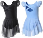 Ballet Leotards For Girls Ballet Leotard With Skirt Toddler Dance Leotards Flutt