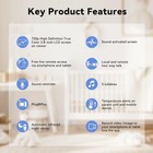 Baby Monitor camera And Audio  Video Baby Monitor Wifi Night Vision  2 8  Lcd
